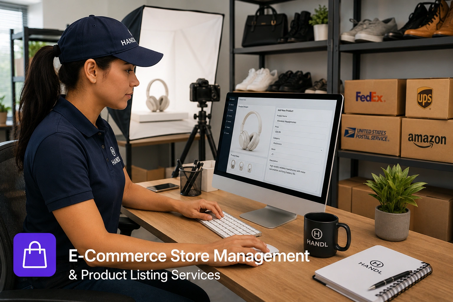 E-Commerce Store Management & Product Listing Services | HANDL